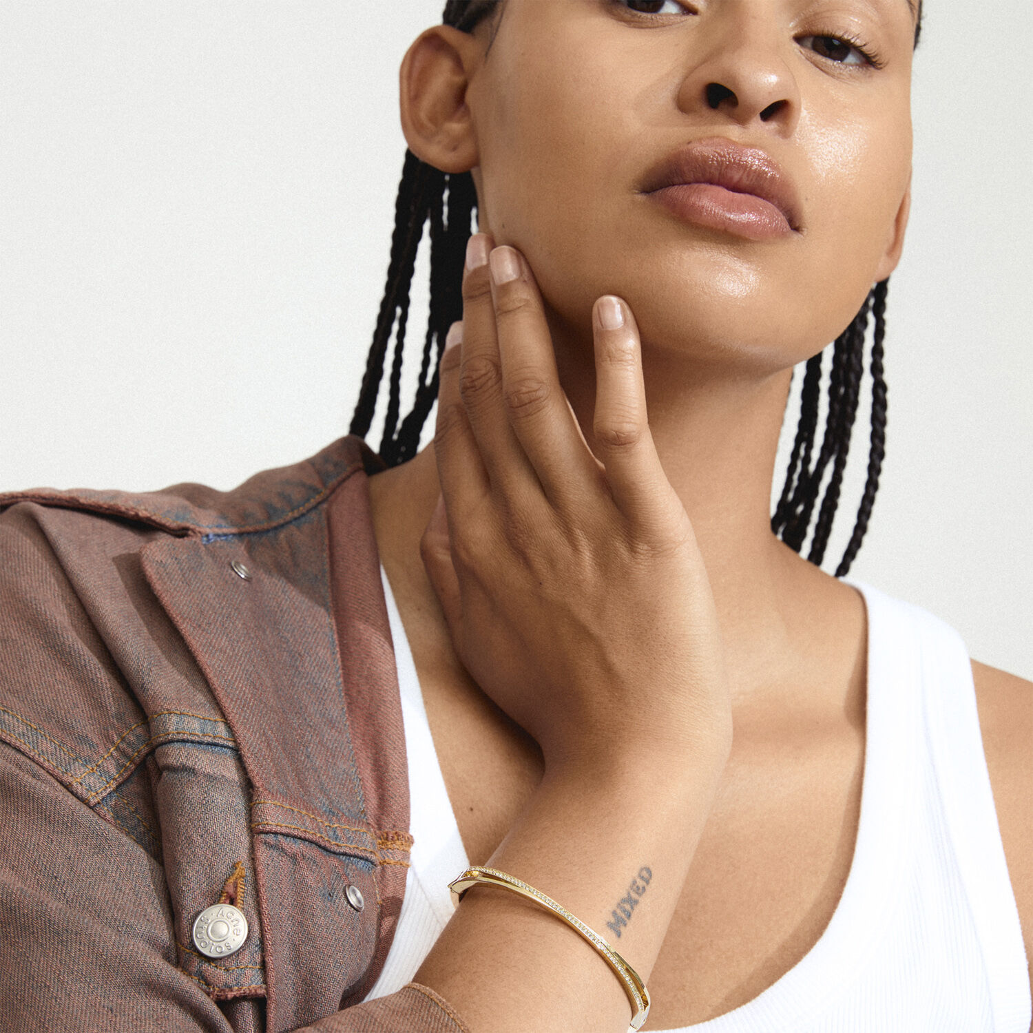 KIRA bracelet gold-plated