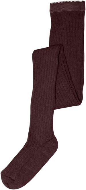 Cotton rib tights