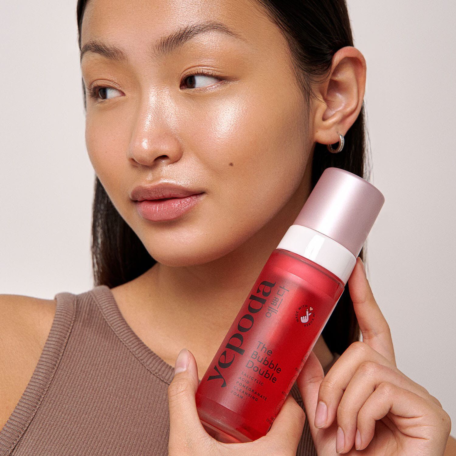 The Bubble Double - Renseskum med salicylsyre og granat&aelig;ble