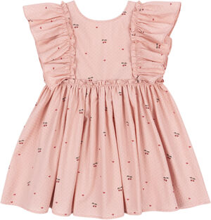EVIA BOW DRESS GOTS