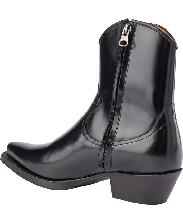 Western zip boot