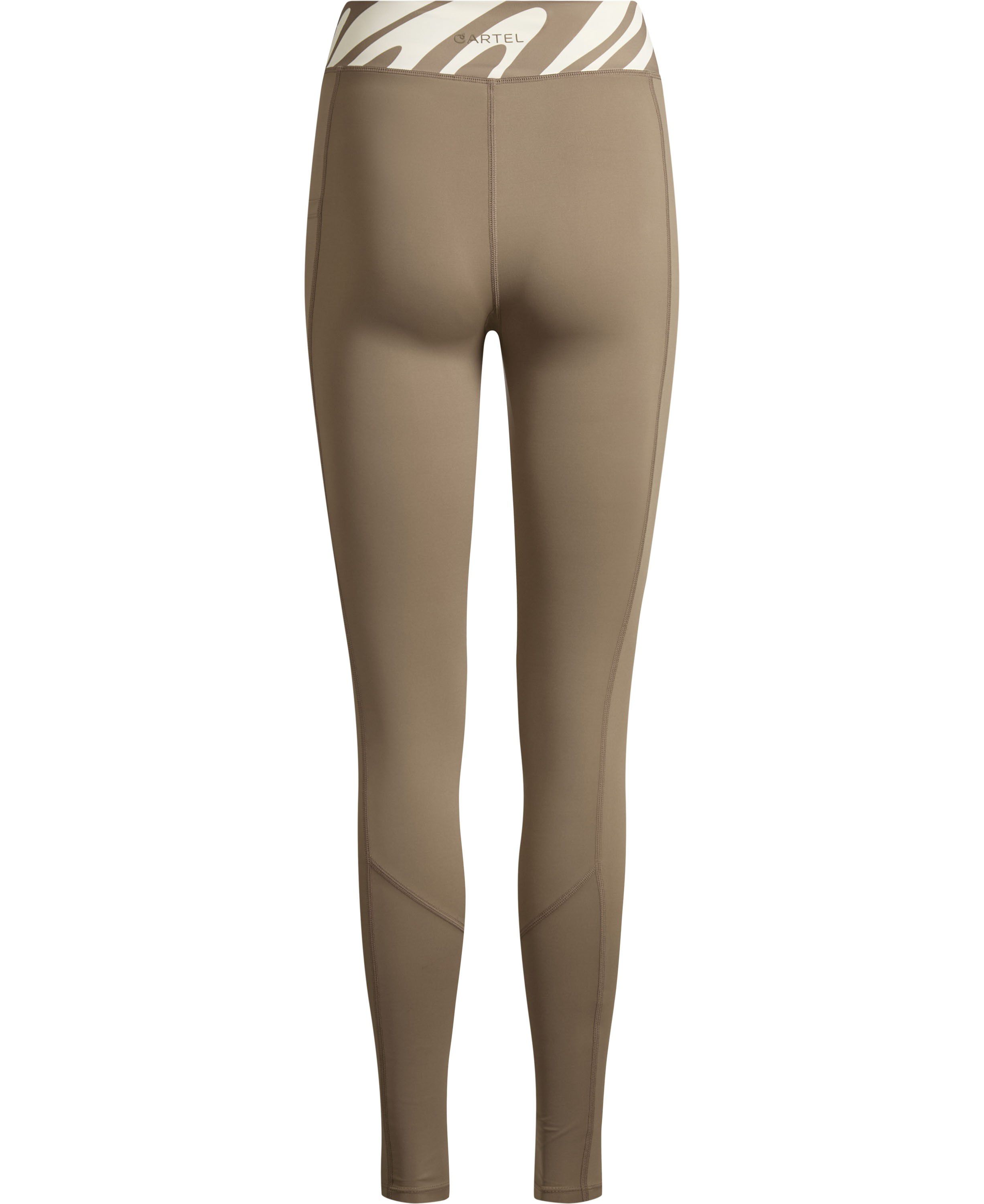 Umbria h&oslash;jtaljet leggings med lomme - Hazel