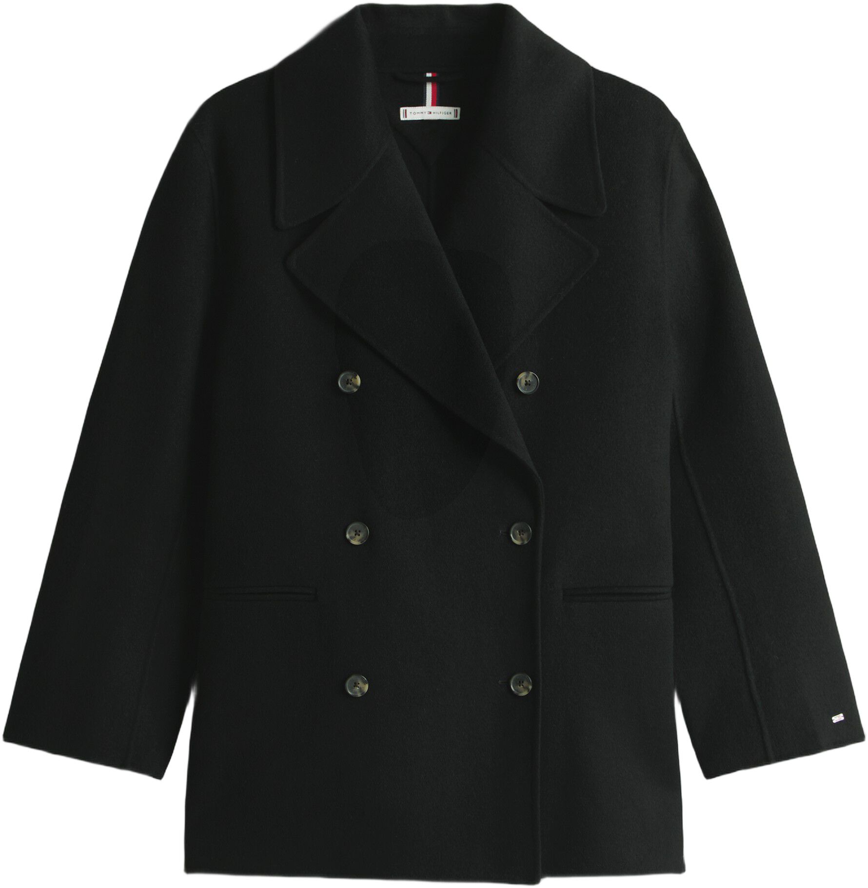 DF WOOL BLEND REG PEACOAT