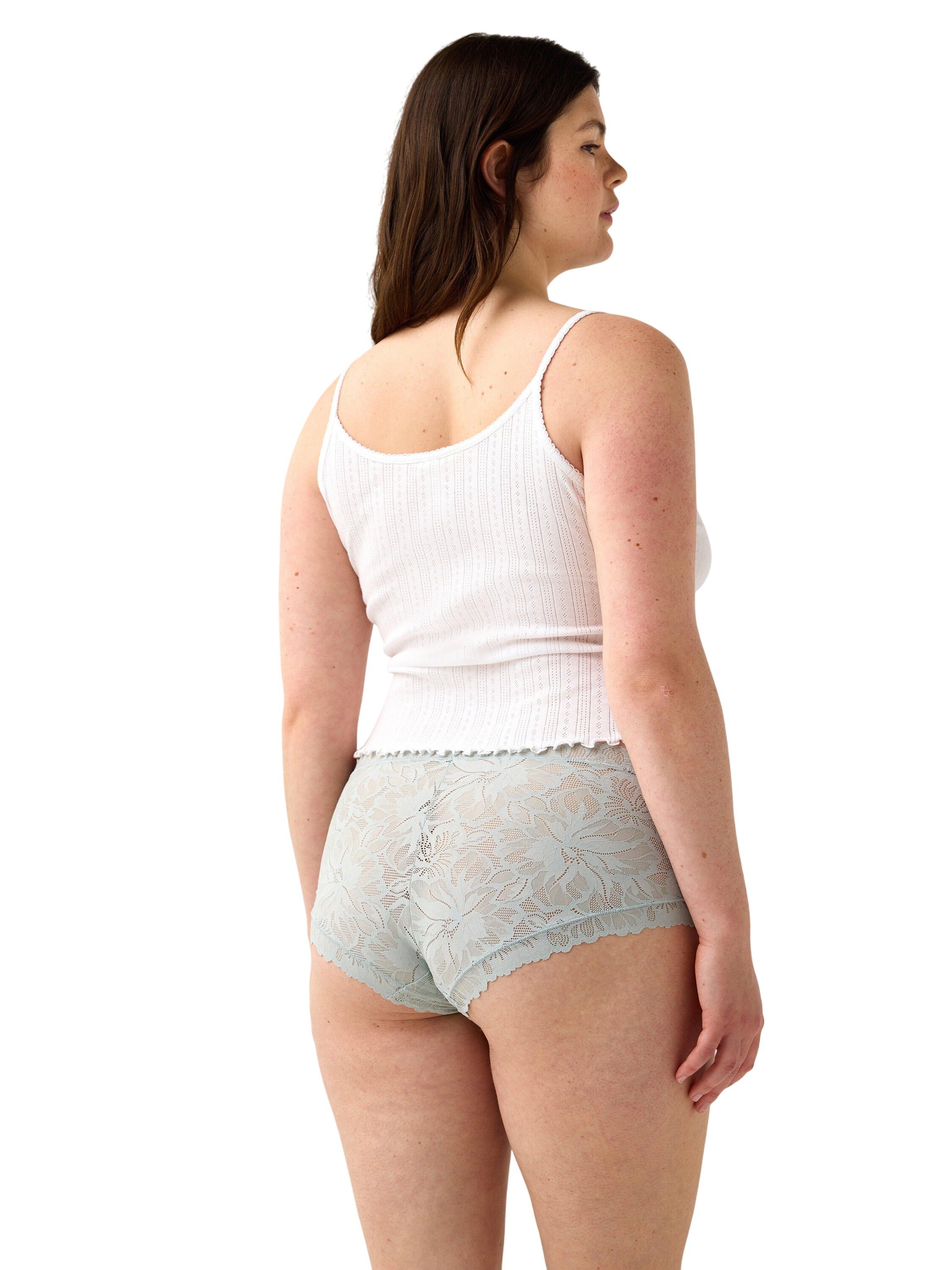 Trosor i mjuk och f&ouml;ljsam spets me