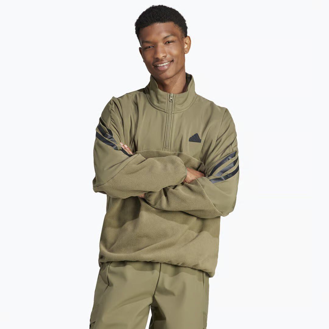 Future Icons 3-Stripes 1/4-Zip Sweatshirt