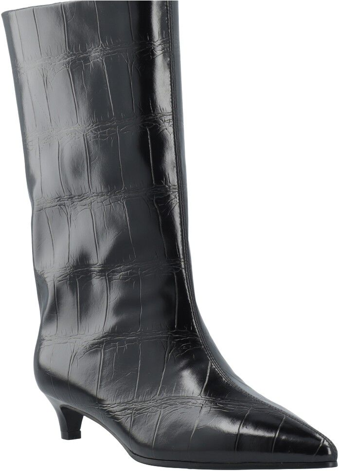 BIAAMELIA Wide Mid Pull On Boot Faux Leather