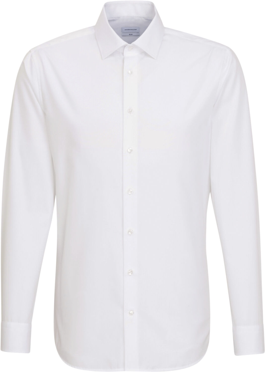 Business Shirt Slim Long sleeve Kent-Collar Uni