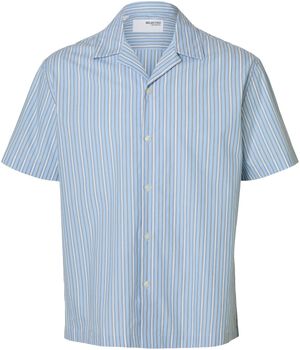 SLHRELAXHOLGER STRIPE SS SHIRT