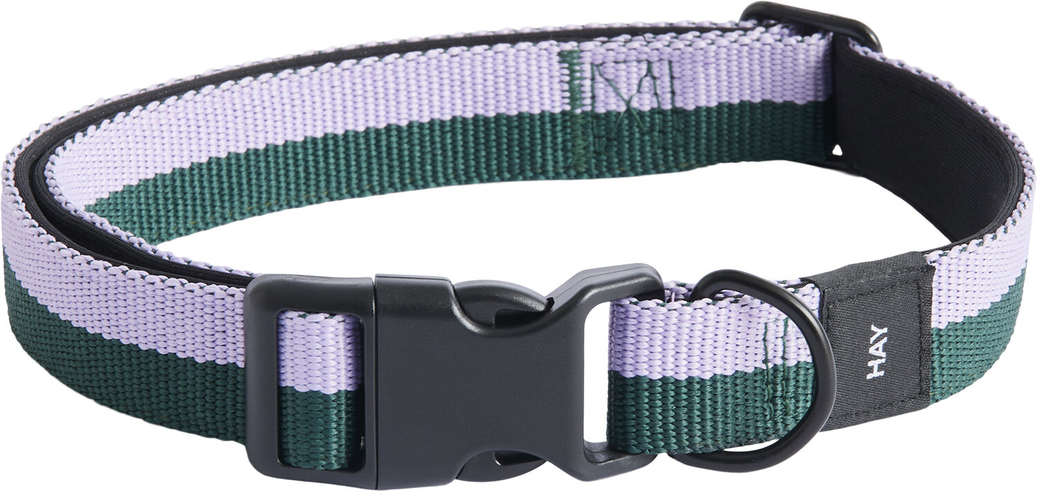 HAY Dogs Collar Flat-M/L-Lavender,