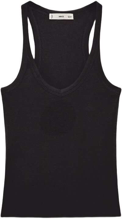 Cotton top with straps