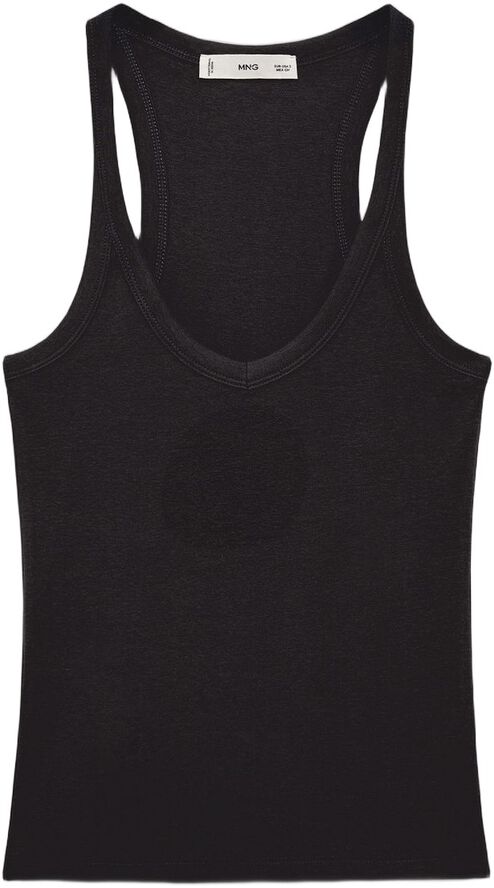 Cotton top with straps