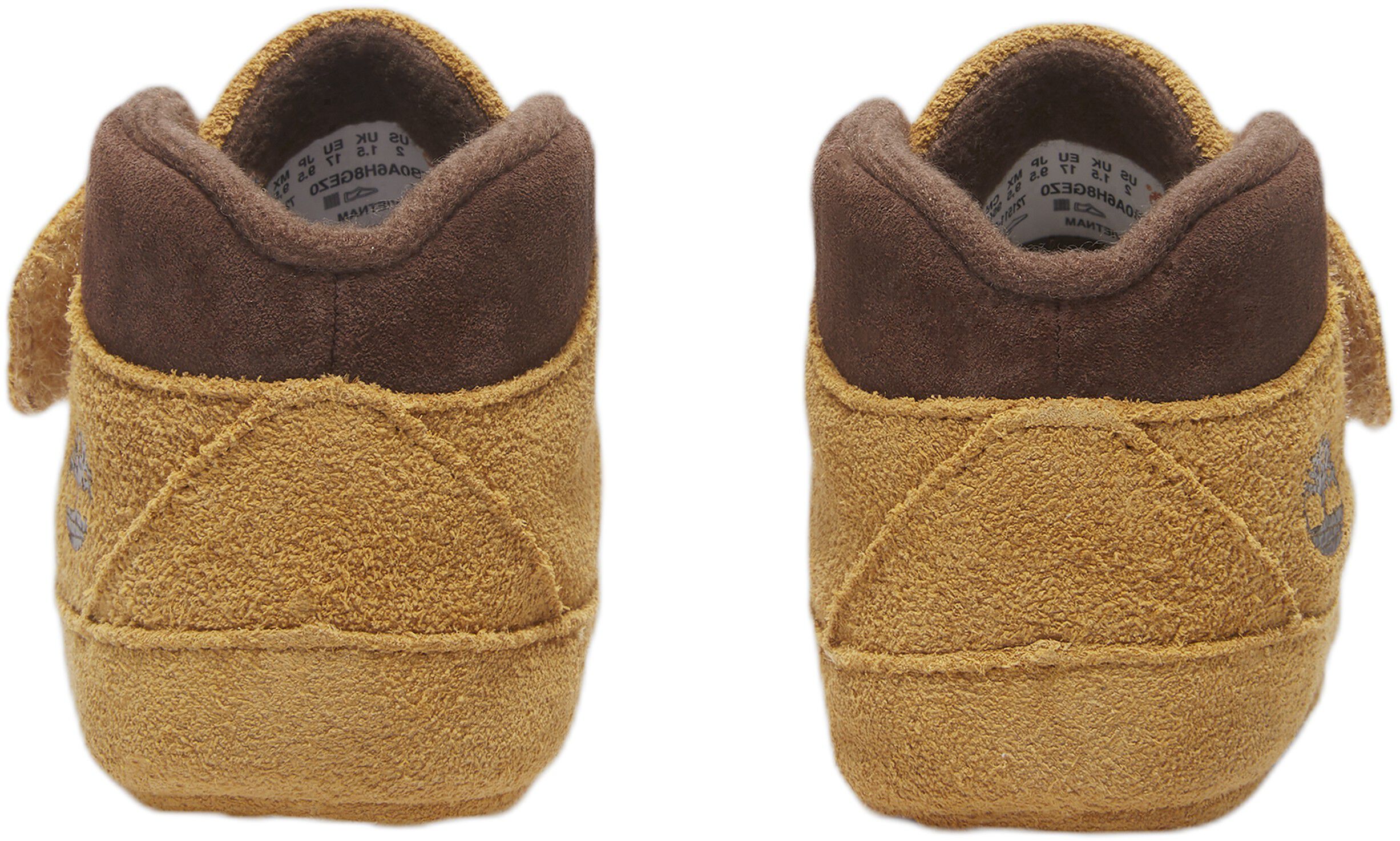 CRIB BOOTIE MID HOOK & LOOP BOOT WH