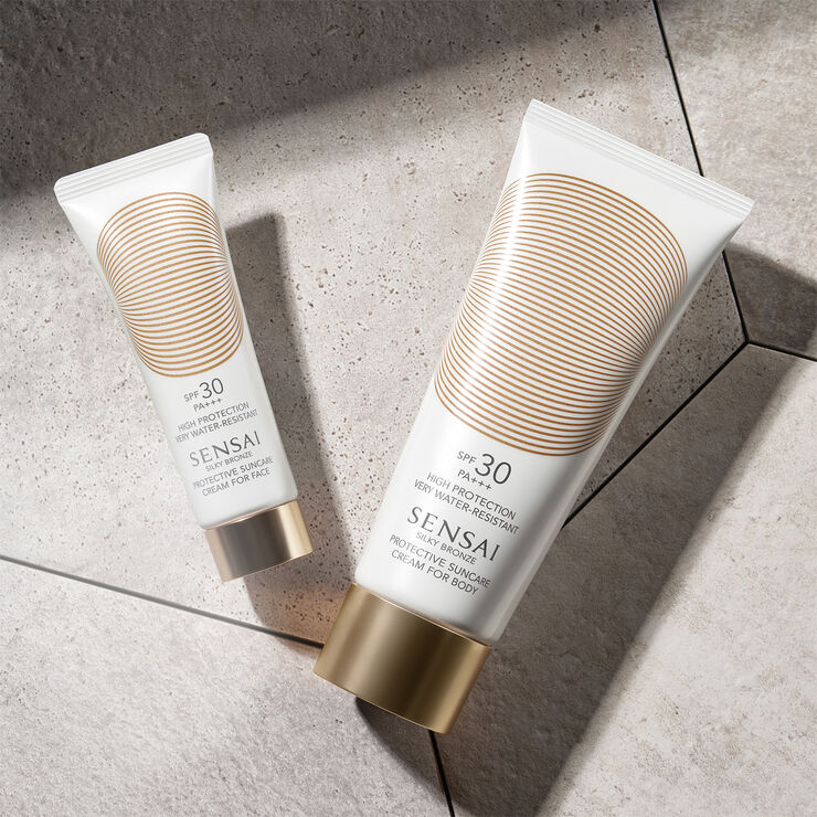 Sensai Silky Bronze Protective Cream Face SPF30 50 ml