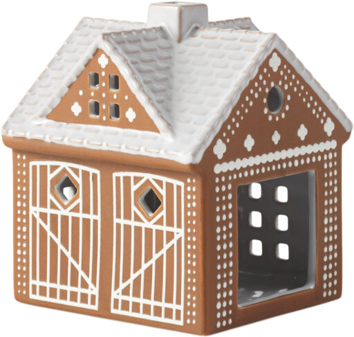 Gingerbread Lyshus Julestald H11. 5 brun