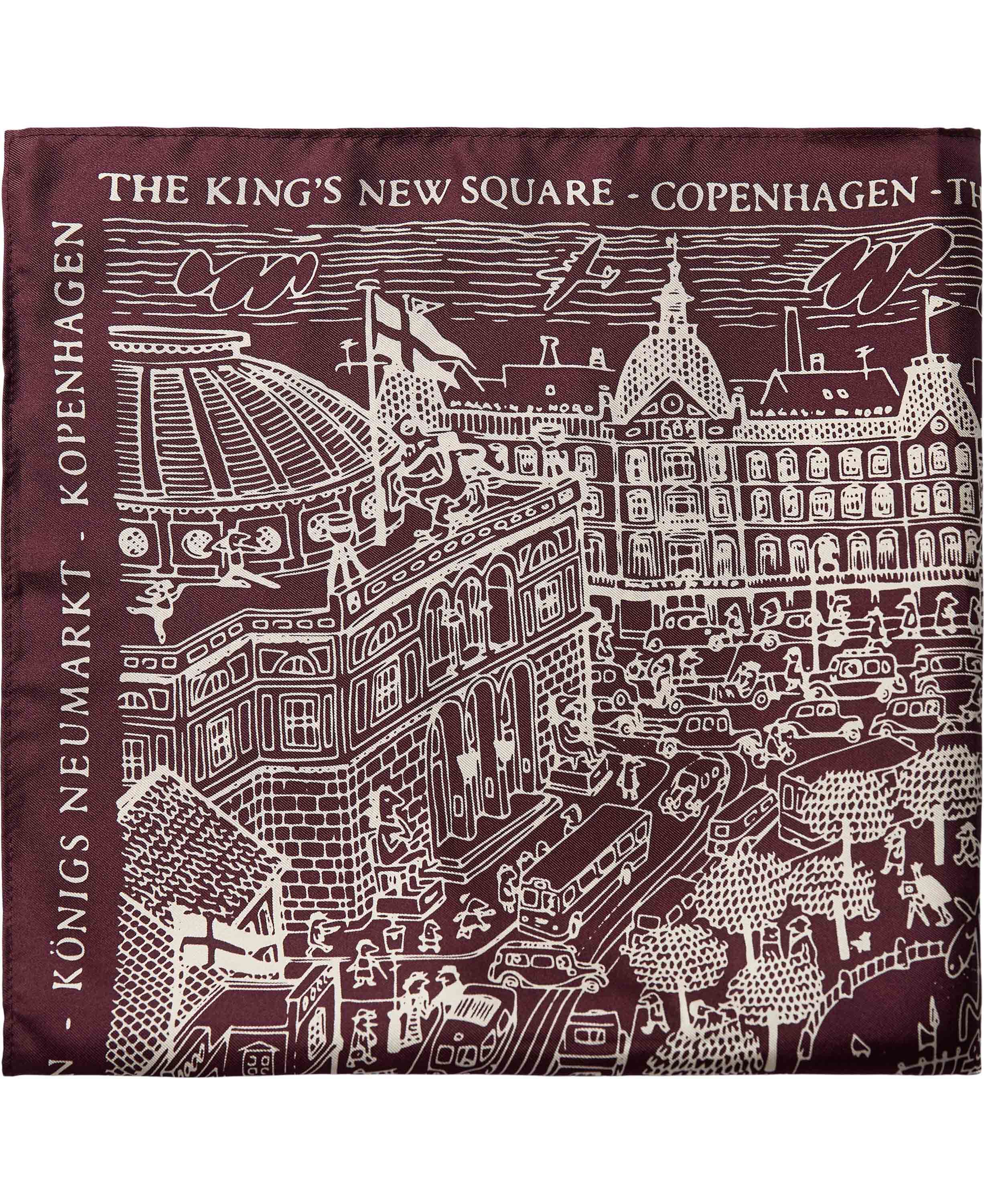 Magasin Iconic Scarf 53x53cm - 100% Silke