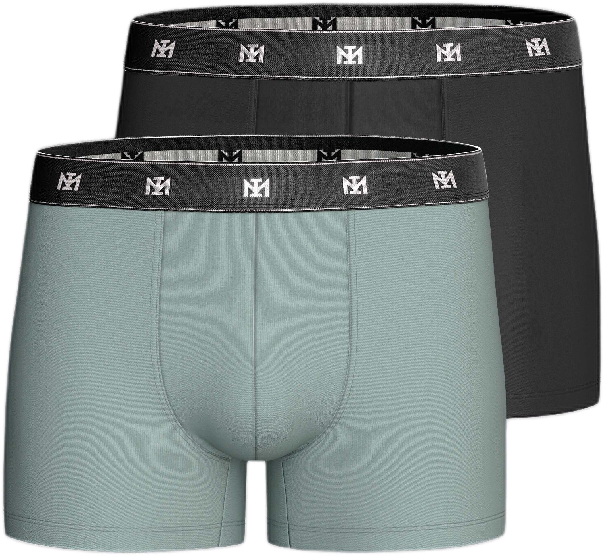 Pack of 2 men's boxers in Lyocell