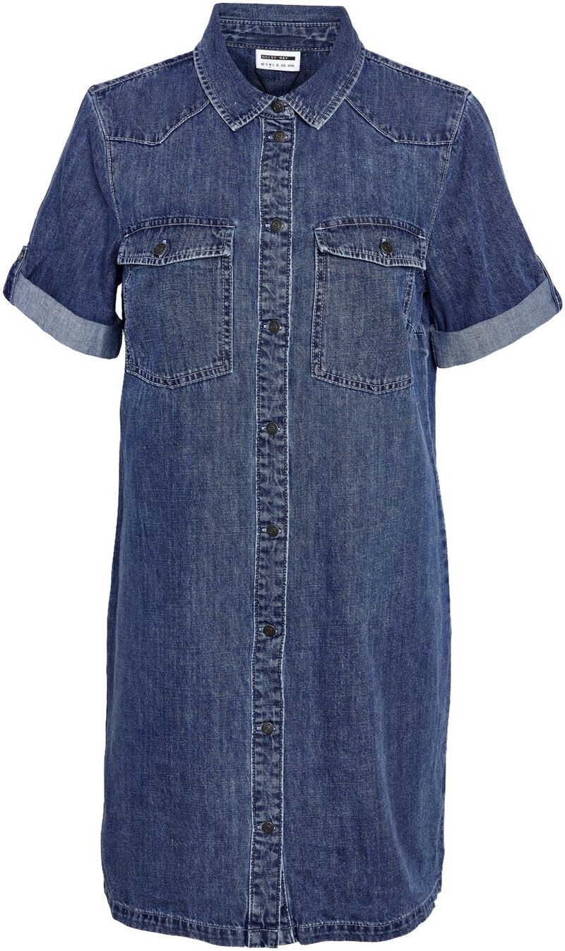 Nmnew Signe S/S Denim Dress Vi002mb