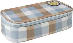 Pencil Case - Cottage Blue Checks