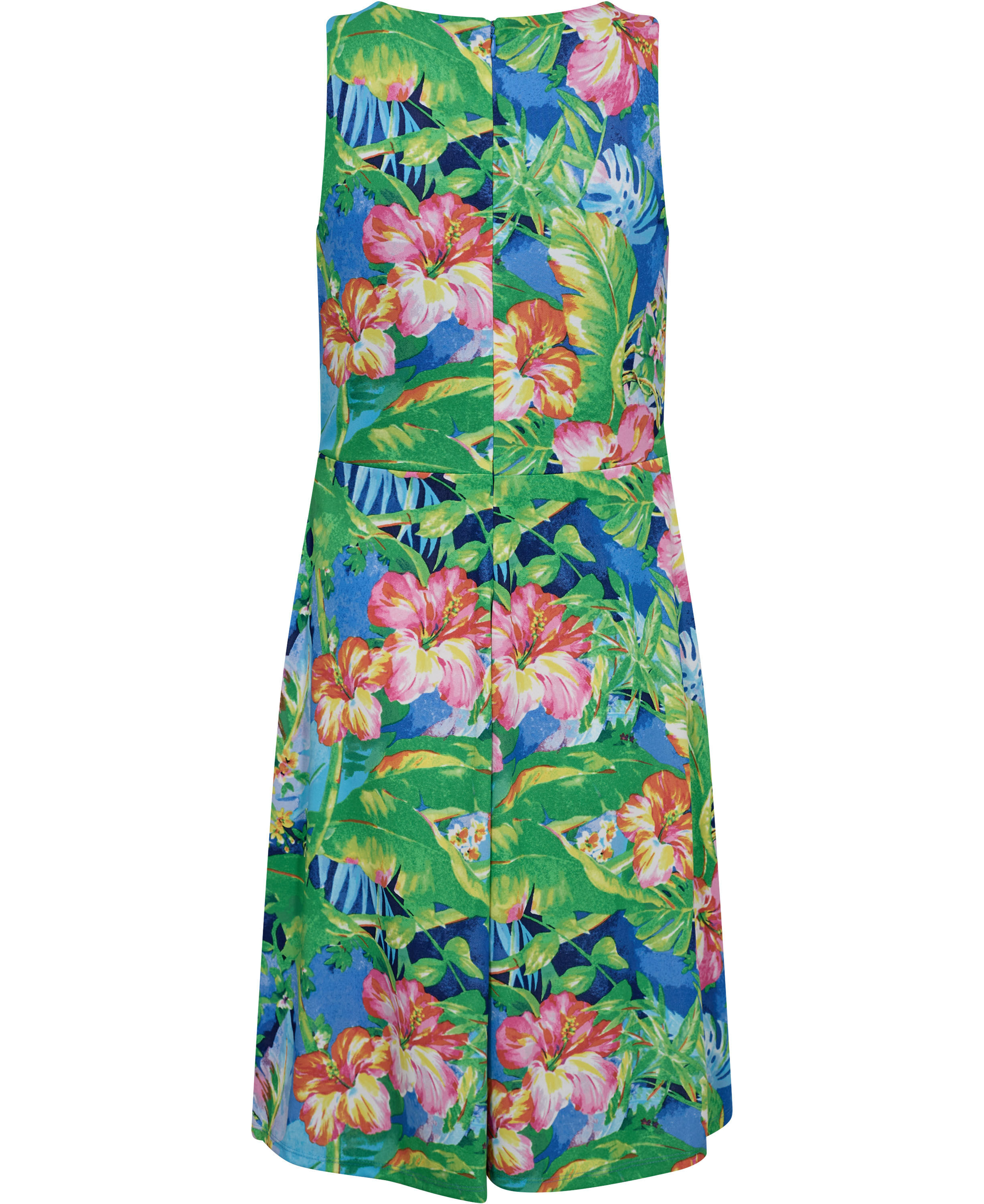 Floral Jersey Sleeveless Dress