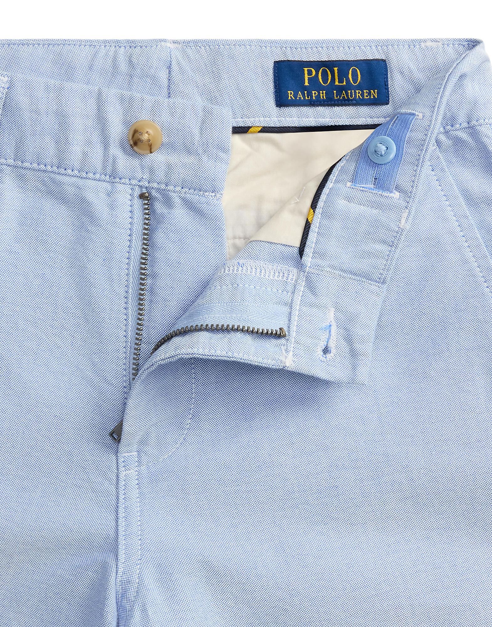 Belted Cotton Oxford Short