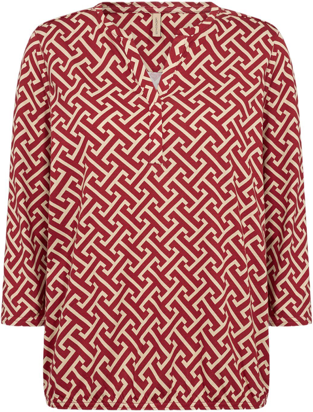 SC-FELICITY AOP 519 Bluse R&oslash;d