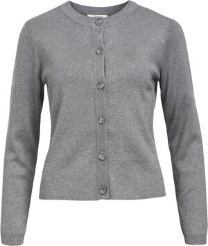 OBJESTER SLI L/S KNIT CARDIGAN NOOS
