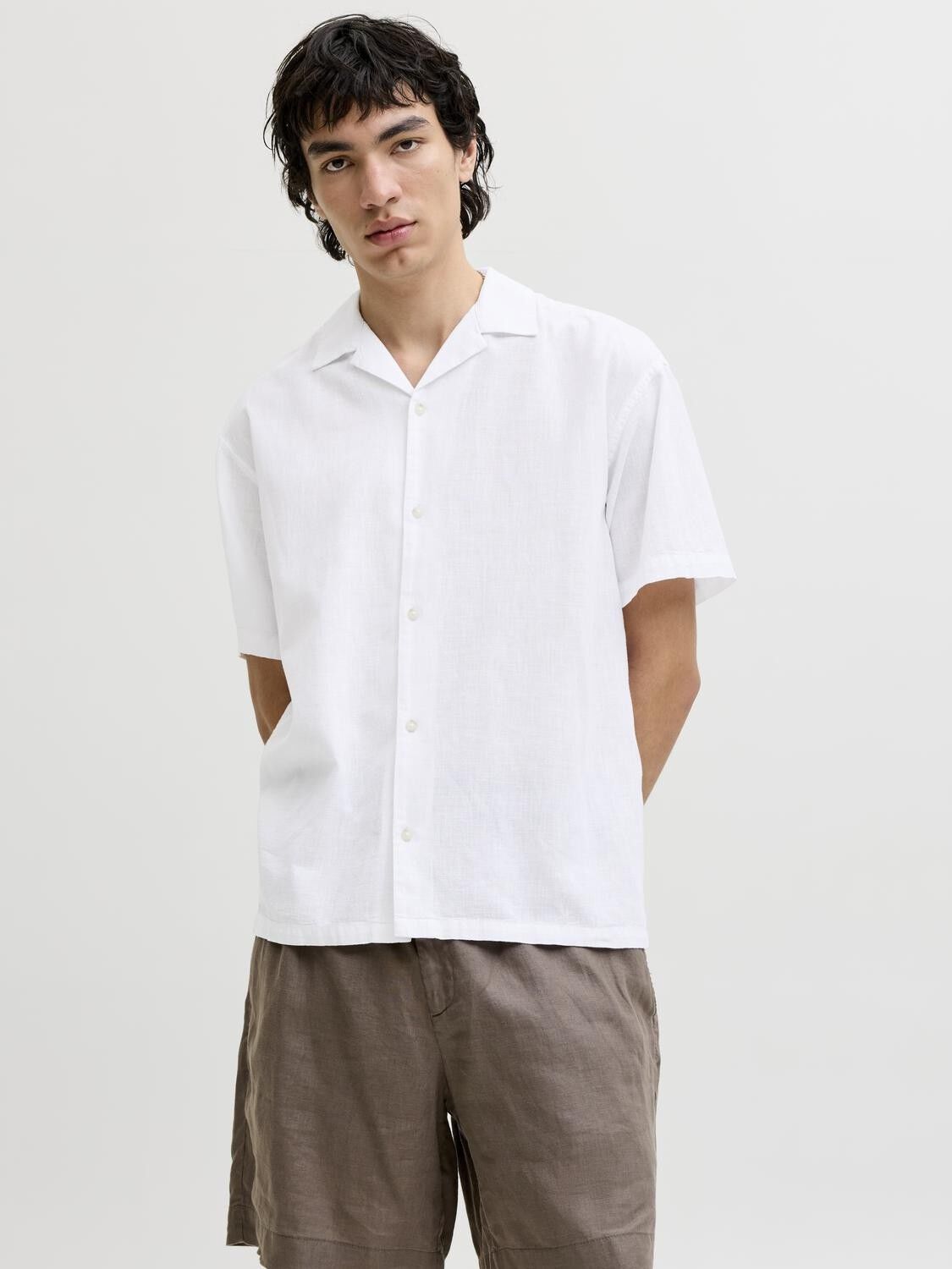 JJESUMMER LINEN BLEND RESORT SHIRT