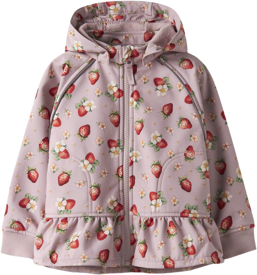 NMFALFA08 SOFTSHELL JACKET PEBLUM F