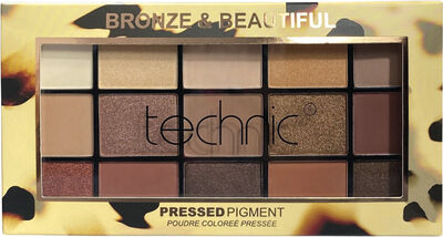 TECHNIC Bronze & Beautiful Øjenskygge Palette