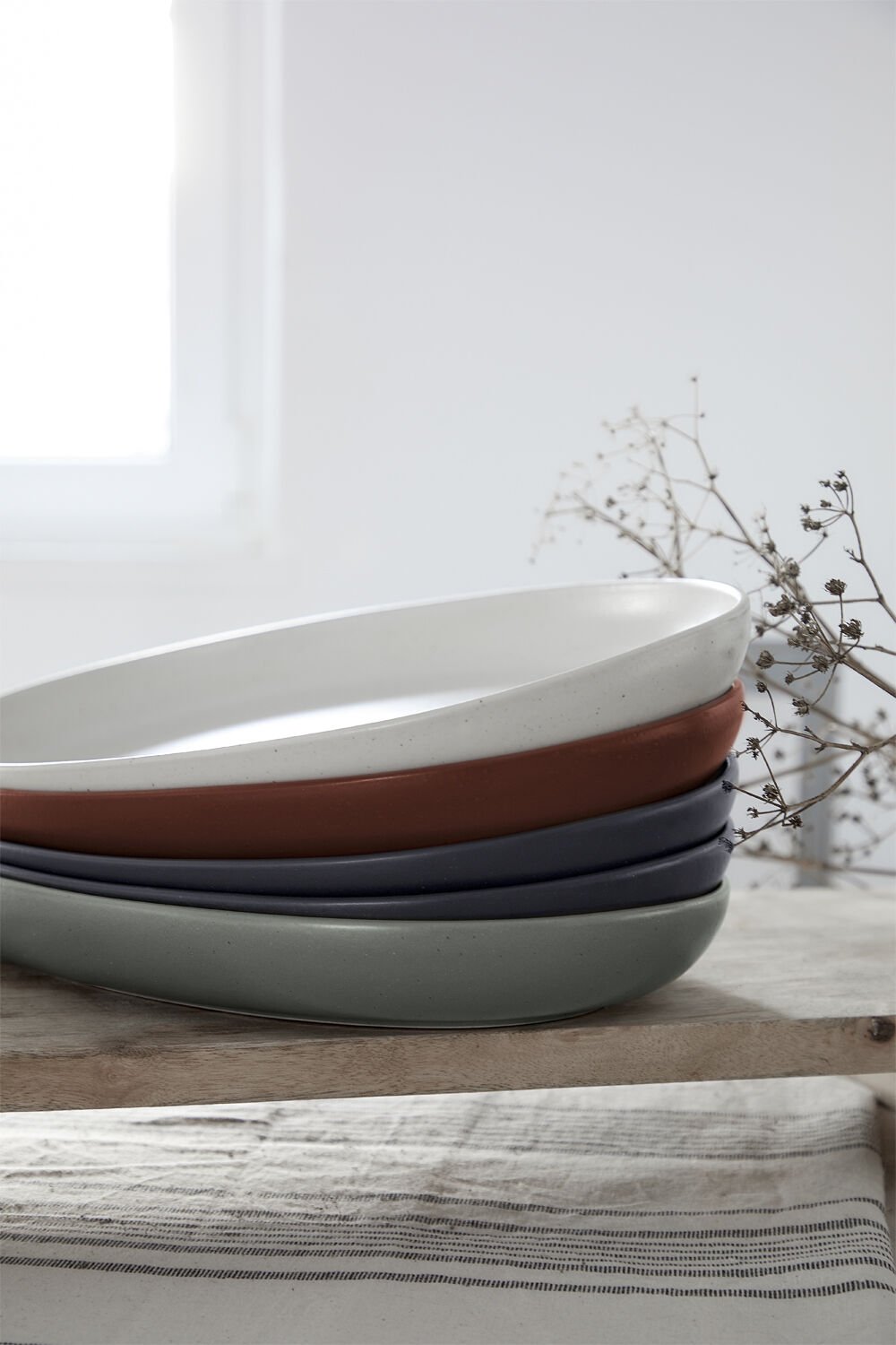 Tallerken flad Pacifica 16 cm Seed grey Keramik