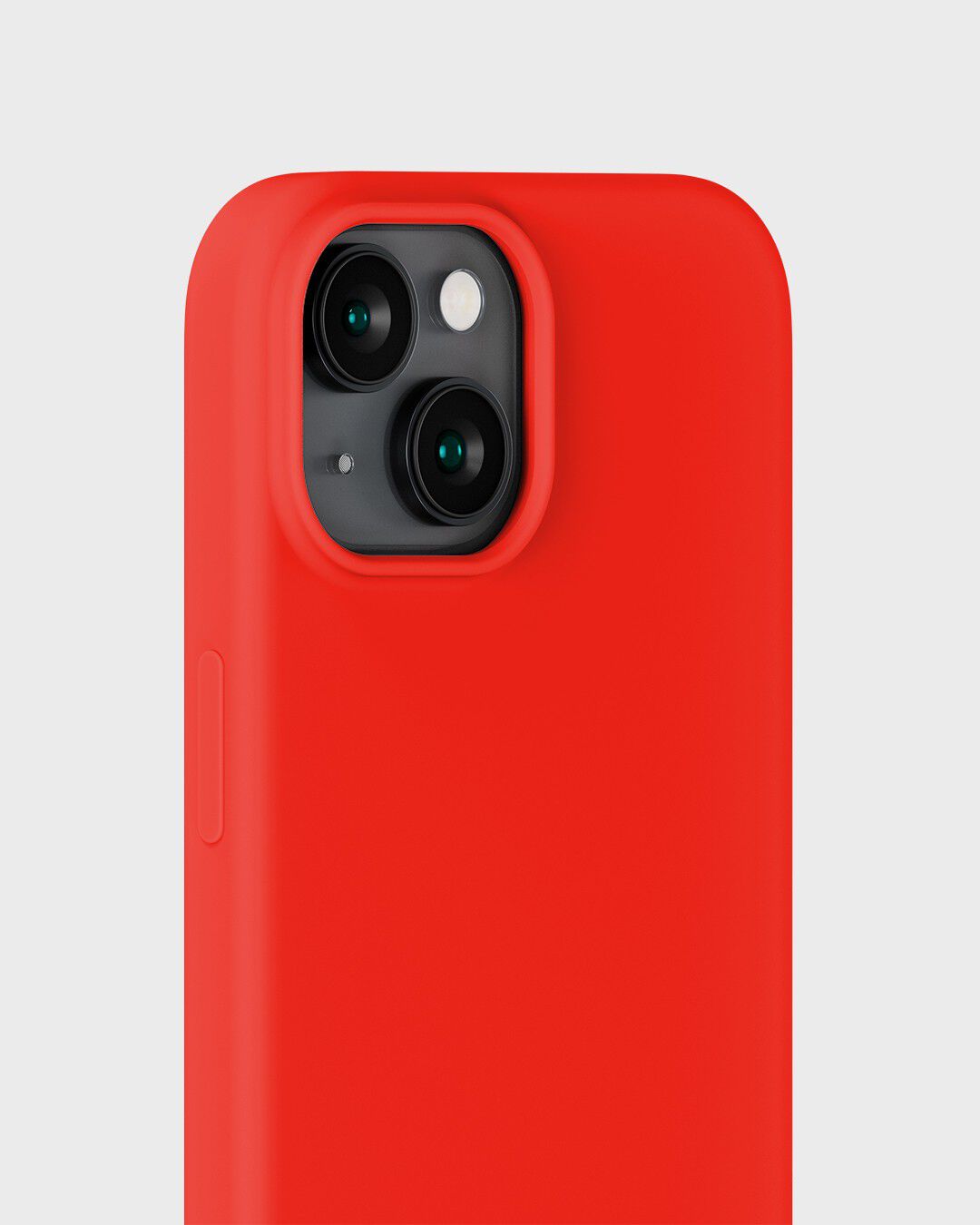 Silicone Case iPhone 15 Scarlet Red