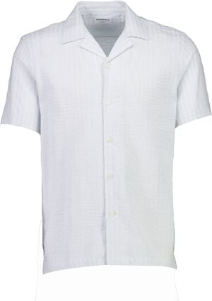 Cotton structure shirt S/S