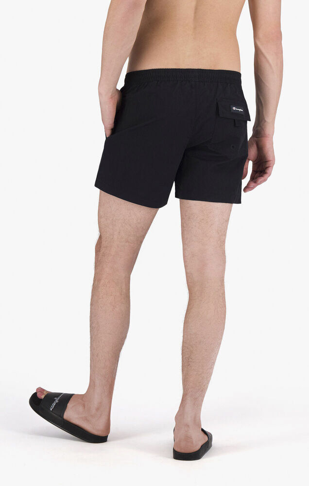 Satin C Logo badeshorts