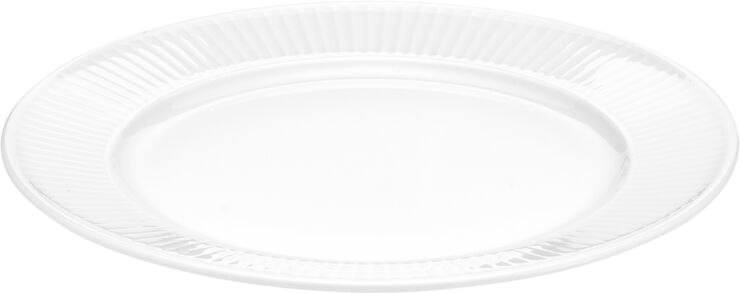 Plissé flad tallerken 20 cm.