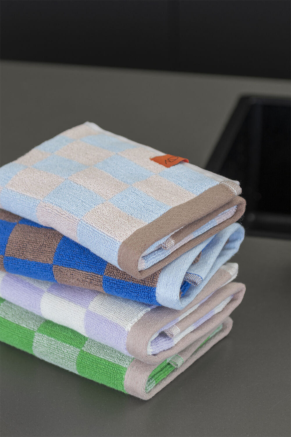 RETRO guest towel, 2-pack