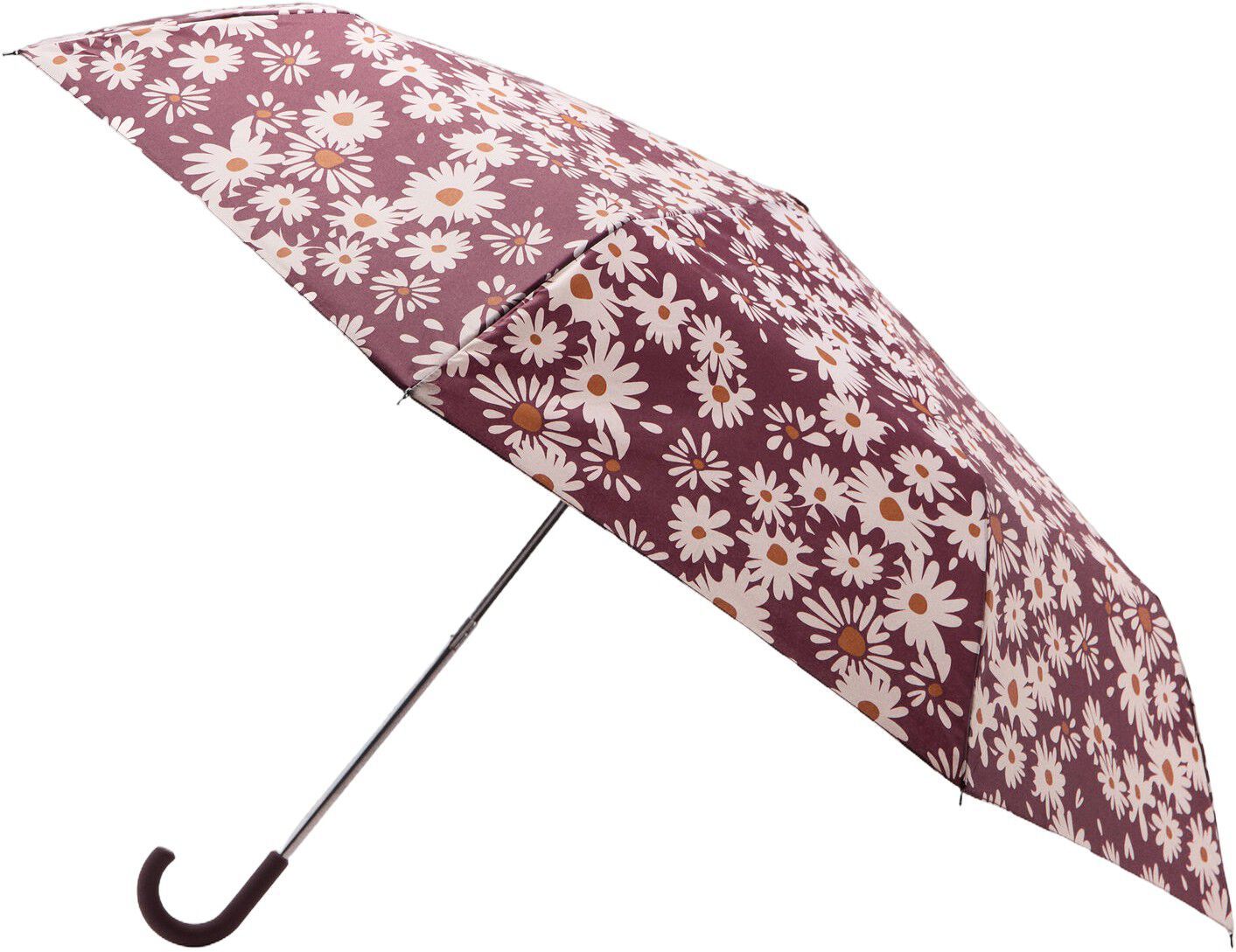 Flower print umbrella