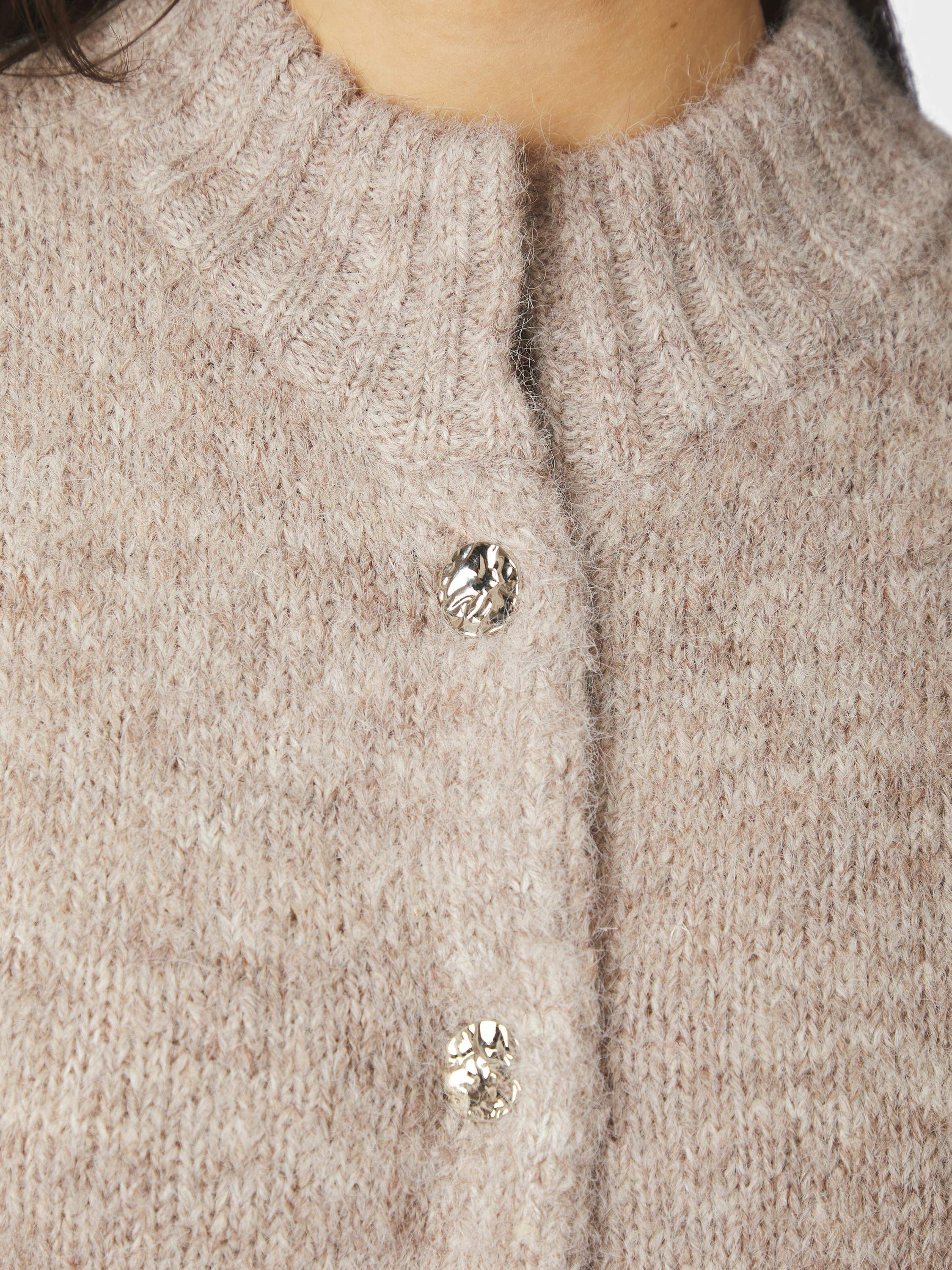 Taura Fluffy Knit Cardigan