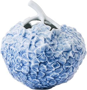 Hortensiavase bl&aring; 15cm