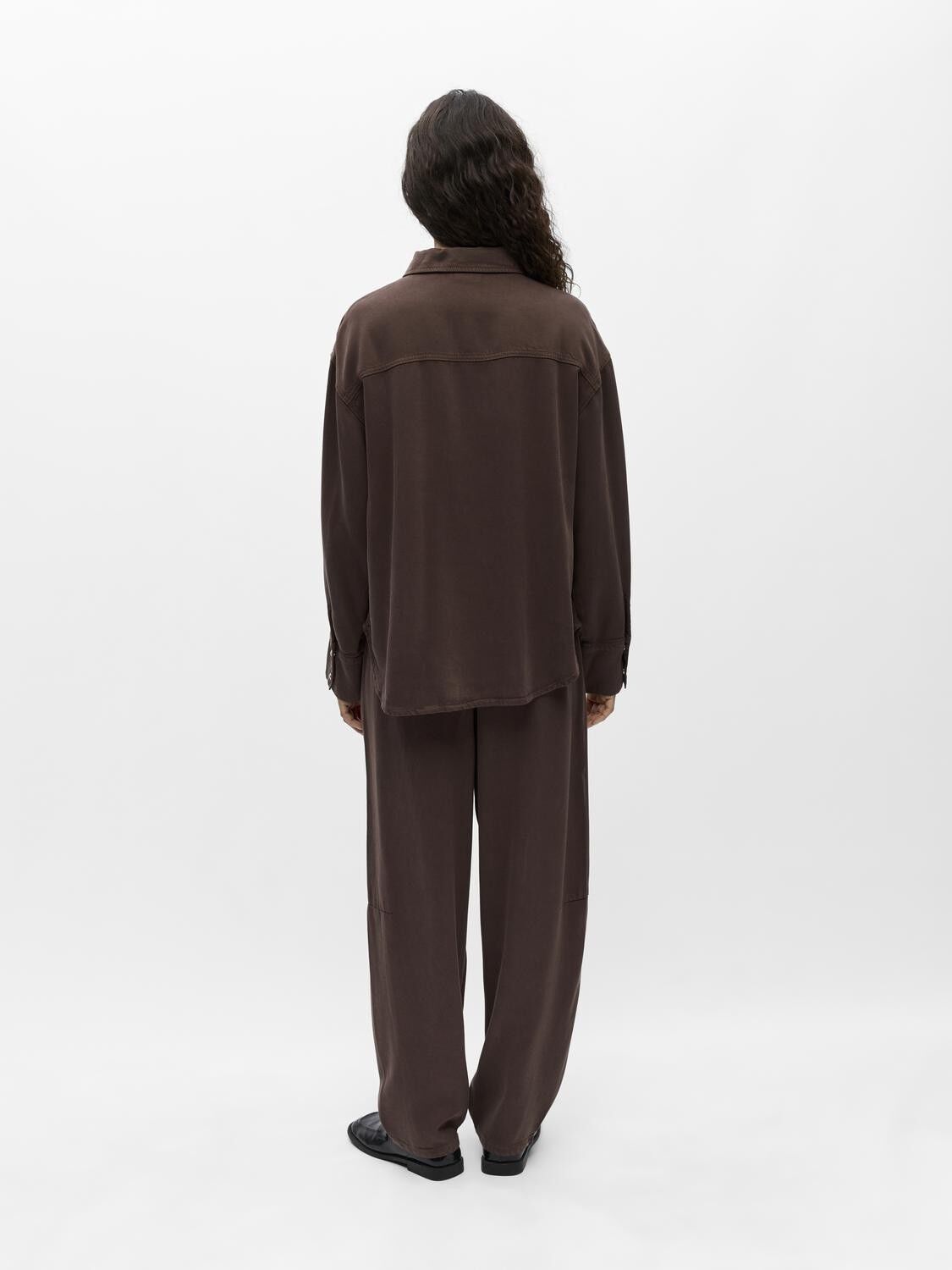 OBJFRAME ZILA L/S RE SHIRT E DIV
