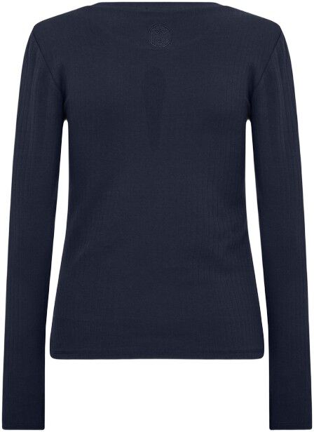 LR-NEDDIE 4 T-shirt M&oslash;rk bl&aring;