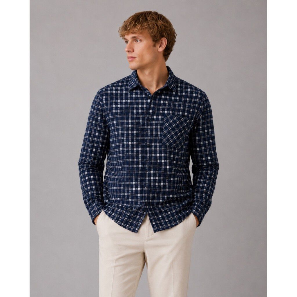 Julius checked overshirt