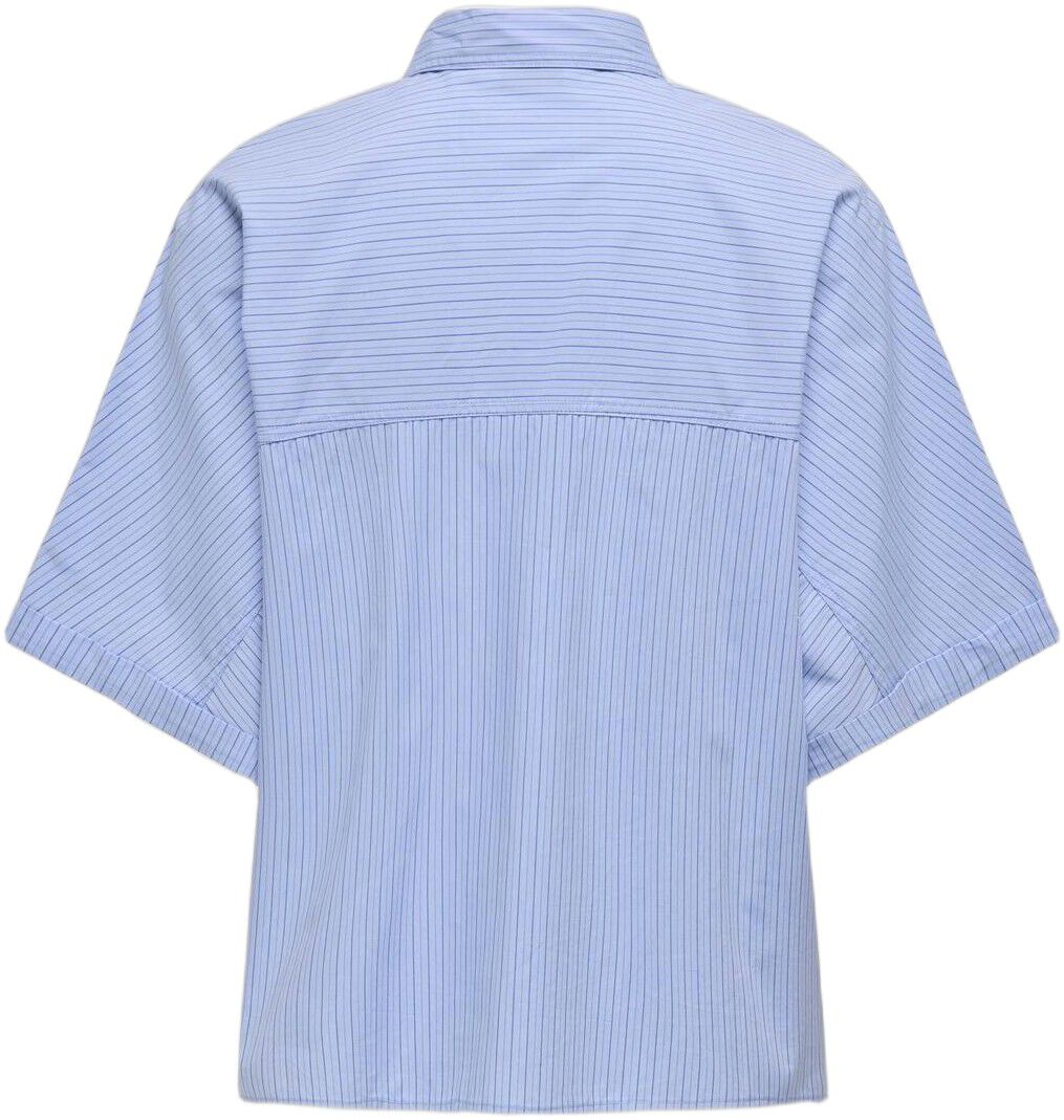 ONLMARI LIFE SS BOXY SHIRT WVN