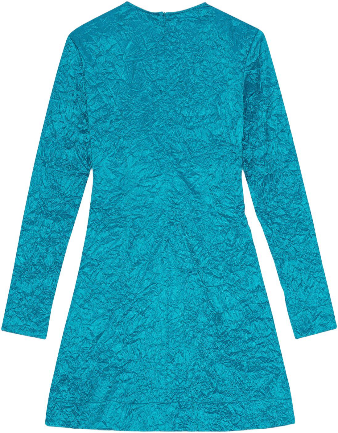 Crinkled Satin Gathered Knot Mini D