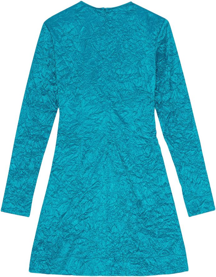 Crinkled Satin Gathered Knot Mini D