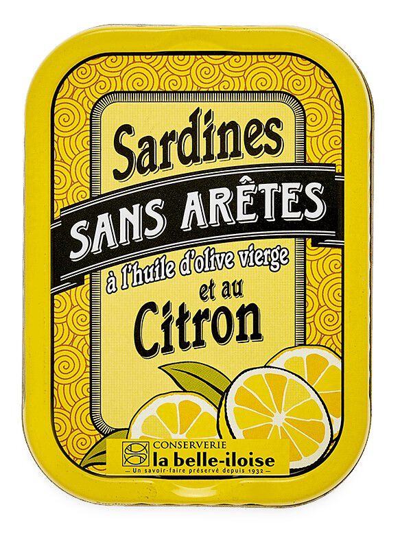 Benfri sardiner med olivenolie og citron