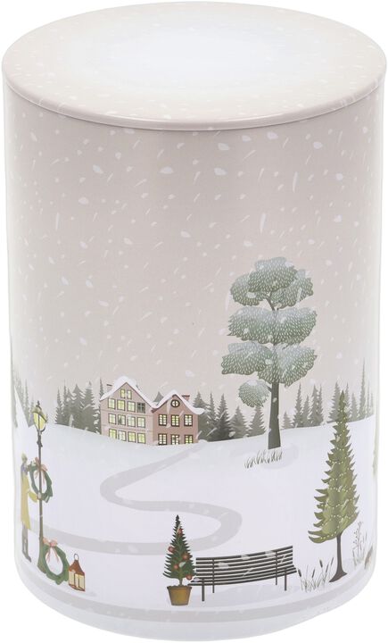 Kagedåse Vinter 10 x 14,5 cm Woodrose Metal