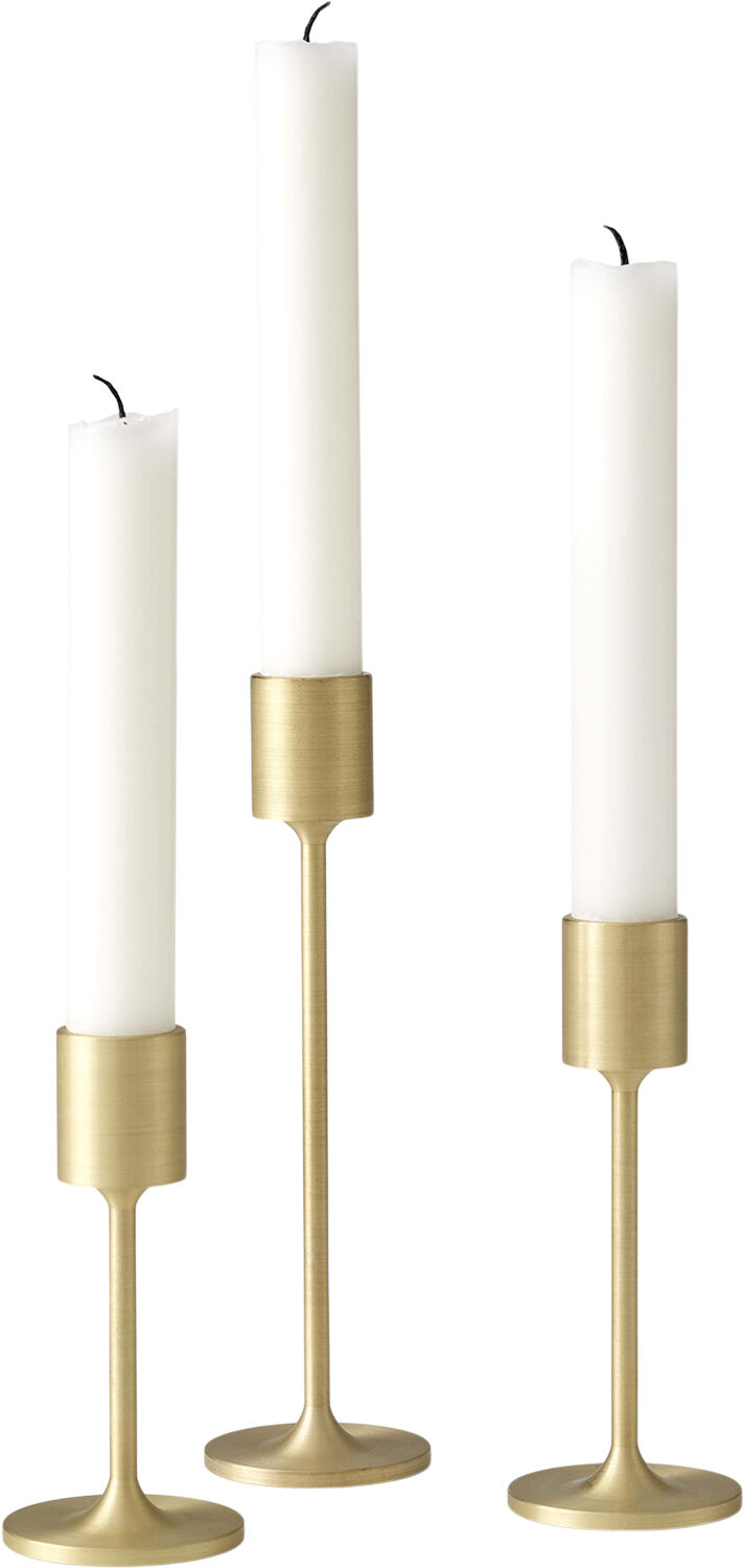 Collect Candleholder SC58, Brass. H13cm.