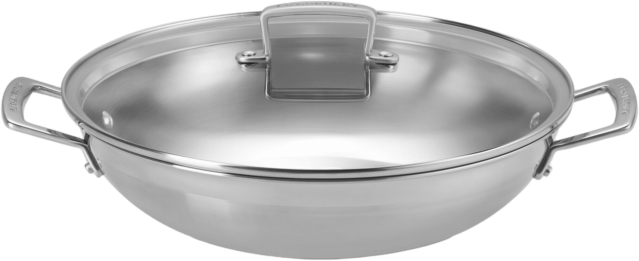 3Ply Wok m/ glasl&aring;g 30 cm