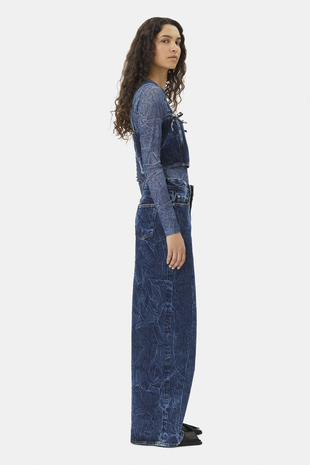 Crinkled Future Denim Marri