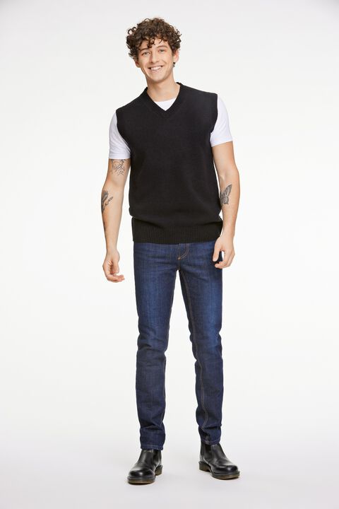 Lambswool v-neck slipover